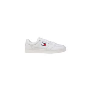Tommy Hilfiger Jeans Heritage Sneakers Iconic Logo Men Beige